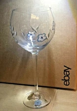 Lenox Floral Spirit Baloon Wine Glass ~new~