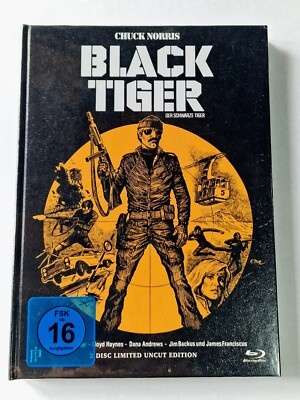 Black Tiger - Der schwarze Tiger - Mediabook - Cover B - Blu-Ray & DVD - OVP