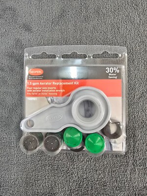 Neoperl 1.5 GPM Water-Saving Household Aerator Replacement Kit