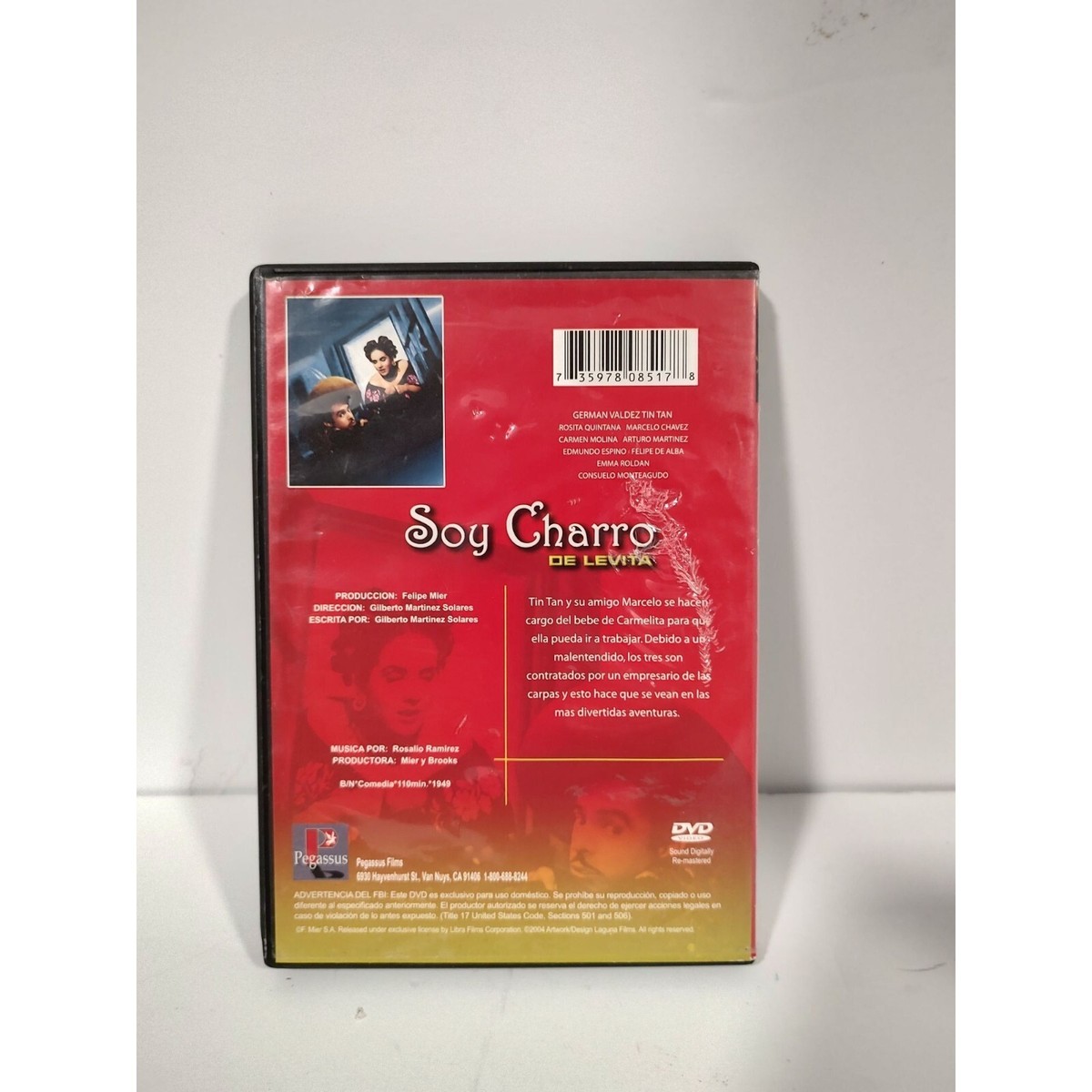 Vntg 1949 Soy Charro De Levita Mexican Comedy DVD Movie | eBay