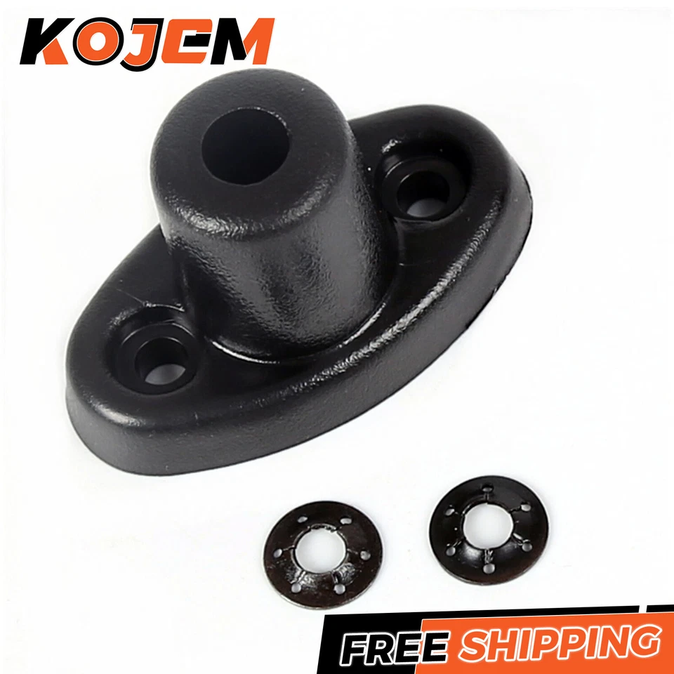 Ремонтный комплект кронштейнов с болтовым креплением на солнцезащитный козырек для Jeep TJ Wrangler 1997-2002 годов выпуска - Изображение 3 из 4