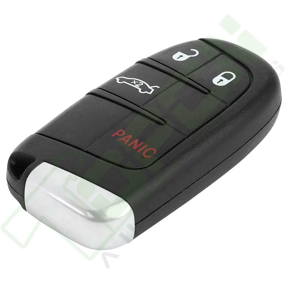 Llavero de coche con control remoto de entrada sin llave para Chrysler 200 Dodge Challenger Foto 4 de 4