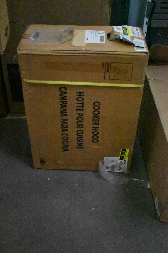 Campana extractora Zephyr ZPYE30AW 30" blanca debajo del gabinete 400 CFM NUEVA EN CAJA # 107611 Foto 2 de 2