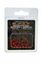 Shakespeare Beaded Rig Swivel Size 6 or 10 - 10 Pack - Clearance