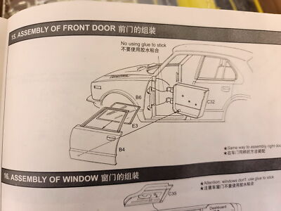 1/16 scale HONDA CIVIC Mk.1 GF 5-door IMITATIVE RACER kit by
