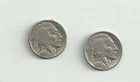 Buffalo Nickle Full Date 2 Coin  Lot - 1936 P & 1937 P