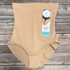 Asset Spanx Pure Beige Shaping High Waisted Tummy Control Brief New XL