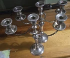 INTERNATIONAL STERLING N287 THREE PIECE CANDELABRA SET AMAZING L@@K