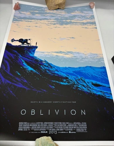 Oblivion by Killian Eng 61/275 Silk Screen Print Movie Art Poster Mondo 36x24"