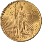 1915-S Saint-Gaudens Gold $20 PCGS MS64 Superb Eye Appeal Strong Strike