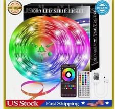 100Ft LED Strip Lights, Smart Light with App Remote Control, RGB LED Lights for