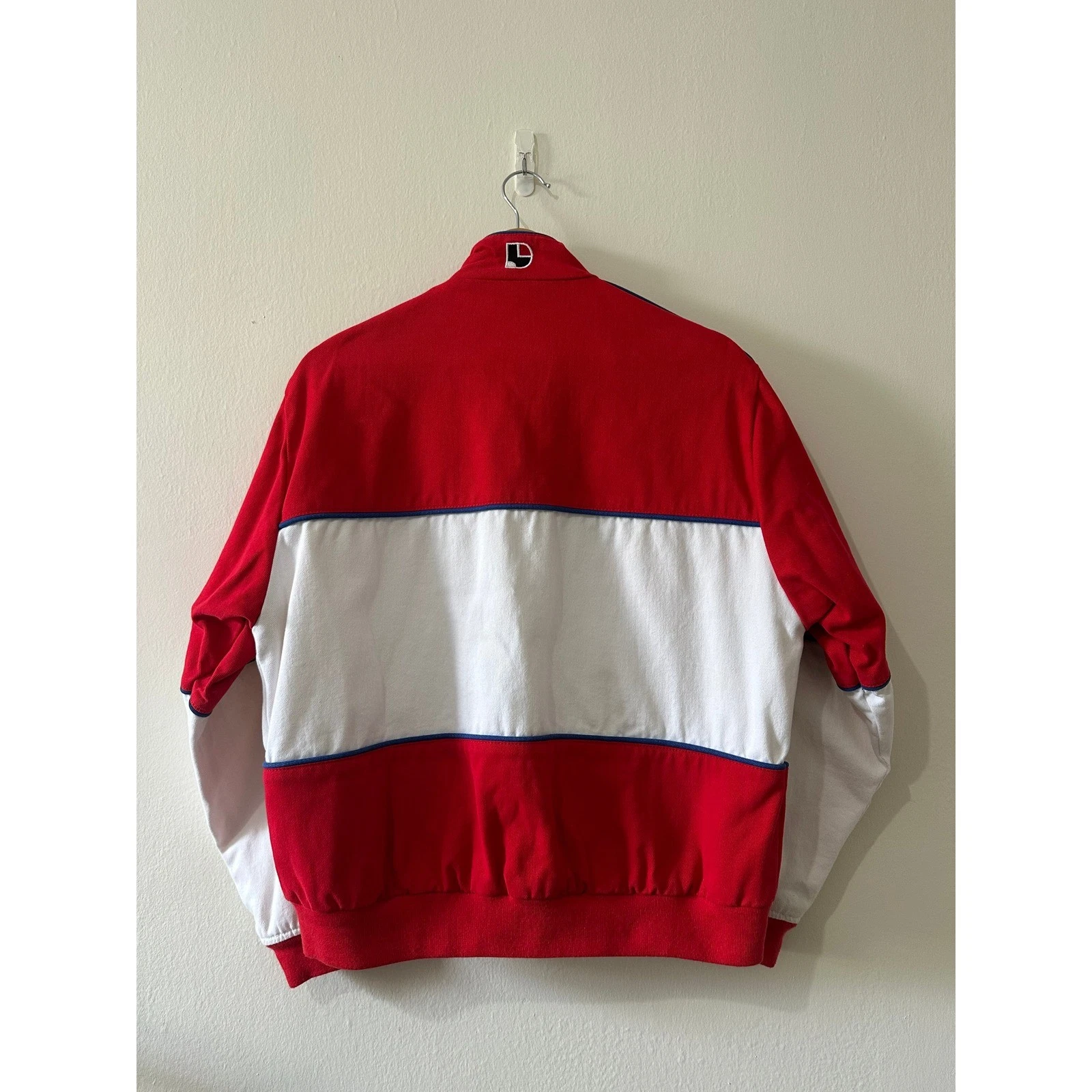 Zara Mens Red Human Connections Bomber Jacket Size M Neverbreak Regret Nothing image 3
