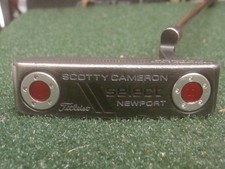 Titleist 2014 Scotty Cameron Select Newport Black 33.5" Putter RH w/cvr shown
