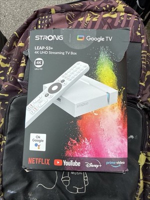 STRONG LEAP S3+ 4K Google TV Box, HDR, Dolby Vision/Atmos, Chromecast
