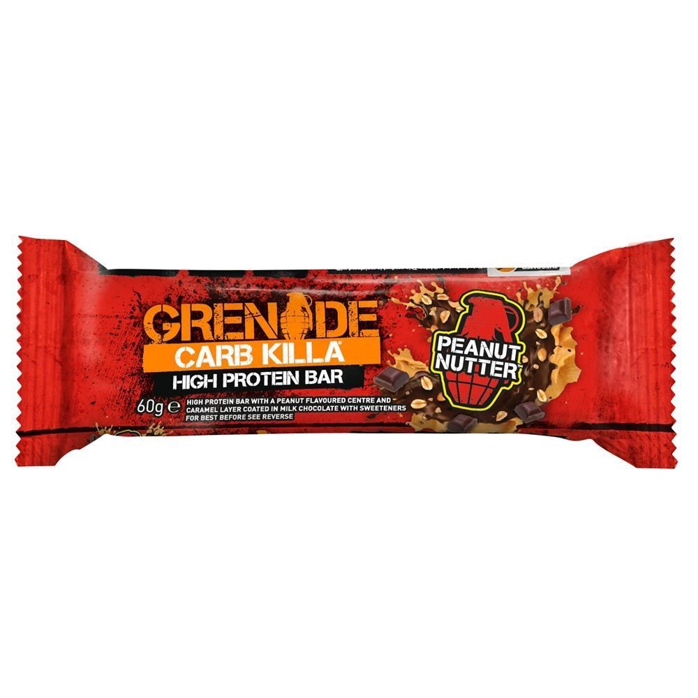 Grenade High Protein Low Sugar Peanut Nutter 12 x 60g Bars - Image 2