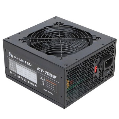 700w Power Supply Non-Modular ATX PSU with 6+2 Pin Connectors PFC Protection ...