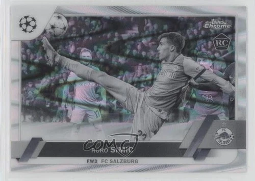 2022-23 Topps Chrome UEFA Club Competitions Roko Simic #121 Rookie RC 1u6