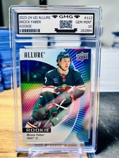 2023-24 Upper Deck Allure Brock Faber Rookie #113 GMG Graded 10 Gem Mint 💎 RC