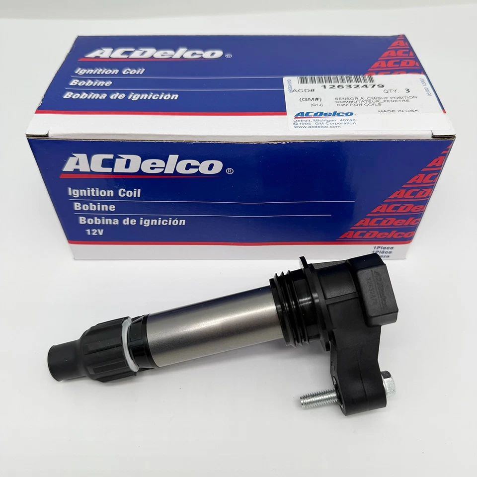 Катушки зажигания Acdelco 12632479 D515C упаковка 6 шт + свечи зажигания 41-109 для GMC Buick - Изображение 4 из 4