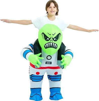 Disfraz inflable nino traje montar alien fiesta halloween disfraces ninos ninas