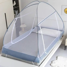 Instant Pop-Up Mosquito Net Tent for Bed | Full Enclosure Design with Ultra-F...