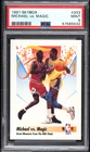 1991 Skybox Michael Jordan vs Magic Johnson NBA Finals Card #333 PSA 9 Mint