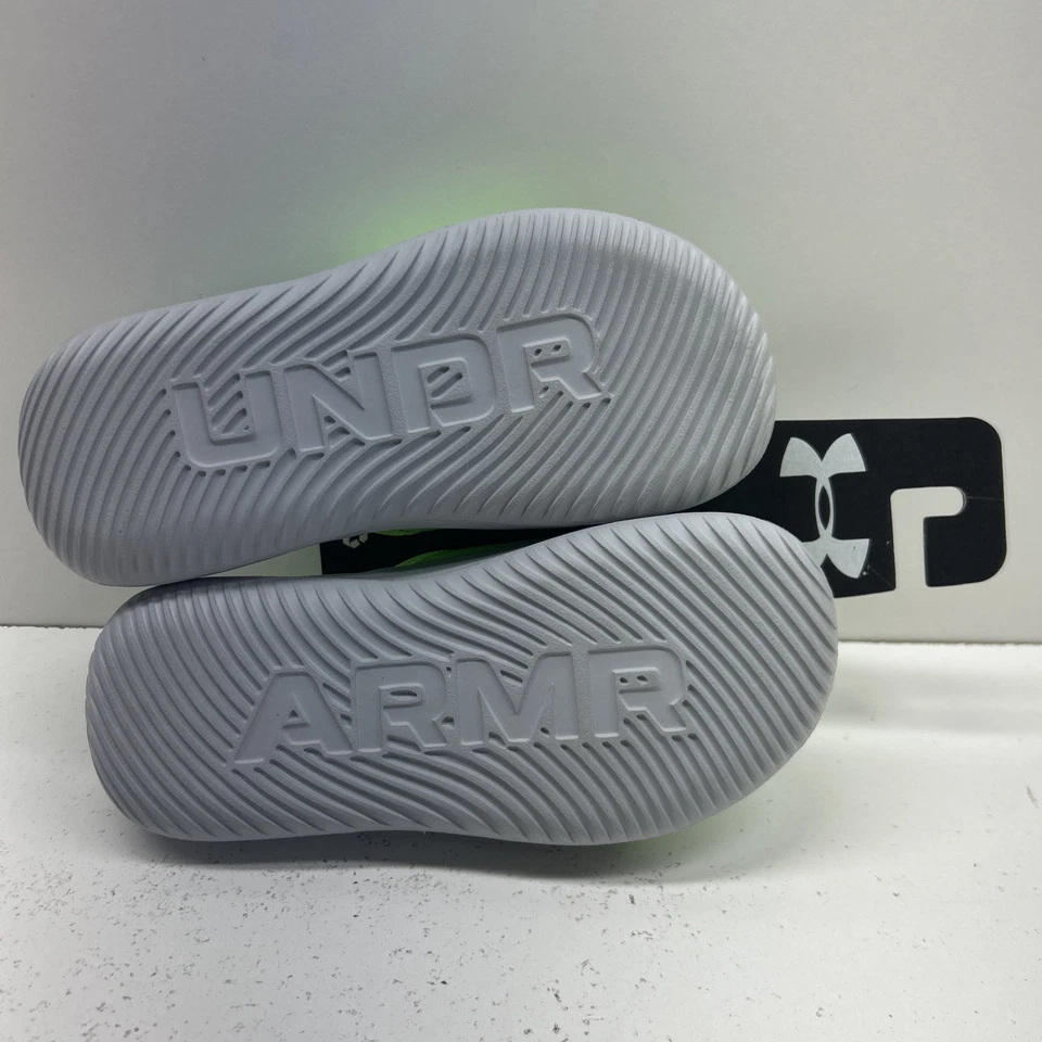 Sandalias Under Armour 1Y para niños verdes/grises nuevas sin etiquetas Foto 4 de 4