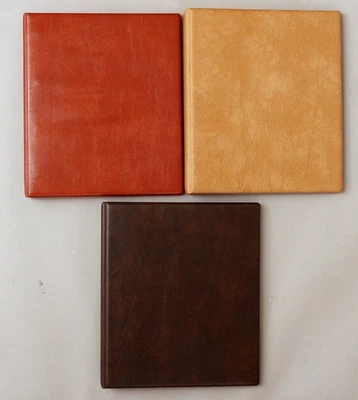 3x Fotoalbum ca. 27x31 cm jeweils 25 weiße Blätter mit Pergamin unbenutzt #3675 - Bild 1 von 4