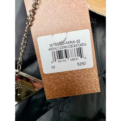 NWT - Watson Mink Hooded Jacket - Medium - $250 Retail Value image 12