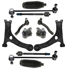 12Pc Suspension Kit Control Arms Tie Rods for 03-08 Toyota Corolla USA Only