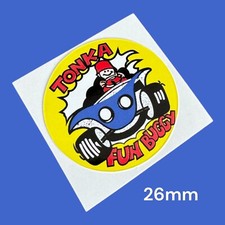 Tonka Dune Beach Buggy  Vinyl Sticker Vintage 1960's Car Diecast Decal Classic