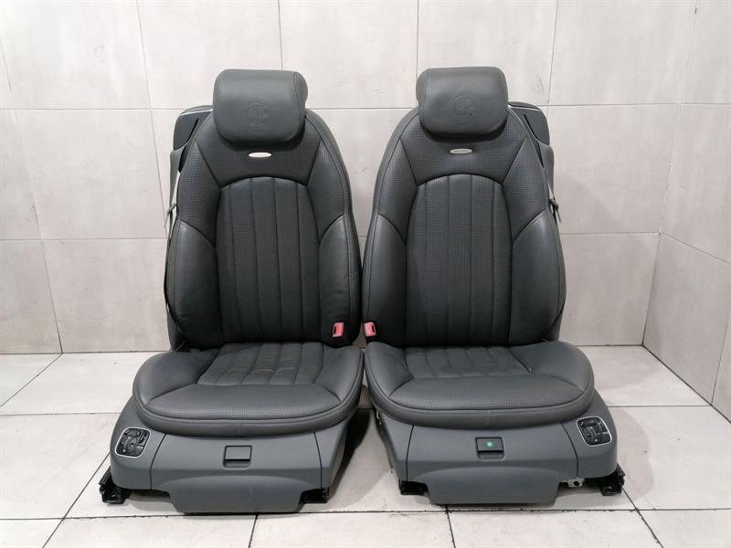 MERCEDES SL55 AMG GRAPHITE SPORT SITZE R230 SEATS MASSAGE WAPPEN  