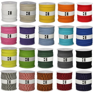 Hummelt  SilverLine-Rope Baumwollseil Baumwollkordel (H) 8mm 20m auf Rolle 