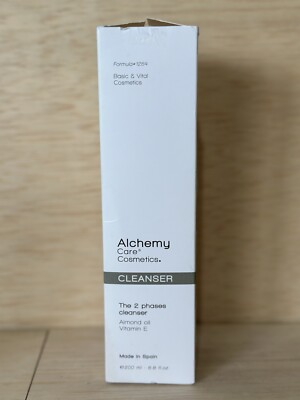 Alchemy Care Cosmetics - The 2 Phases cleanser Almond Oil & Vitamin E Exp 12/29