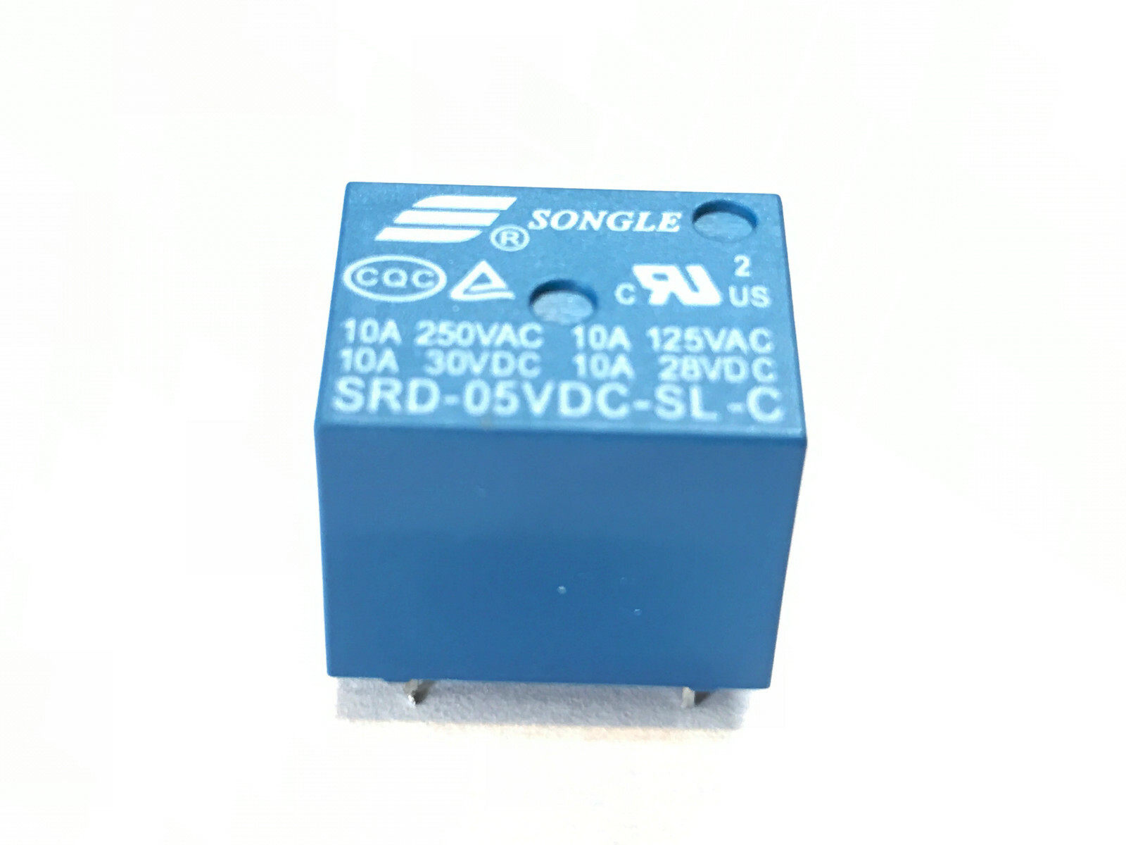 Mini Power Relays 3V 5V 6V 9V 12V 24V 48V DC Coils - 10A SPCO/SPDT ...