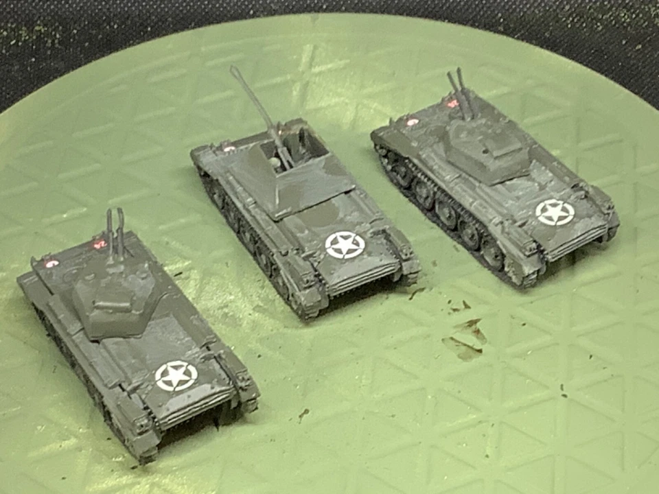 15mm Painted  British Crusader SPAA Plt - Image 3 of 4