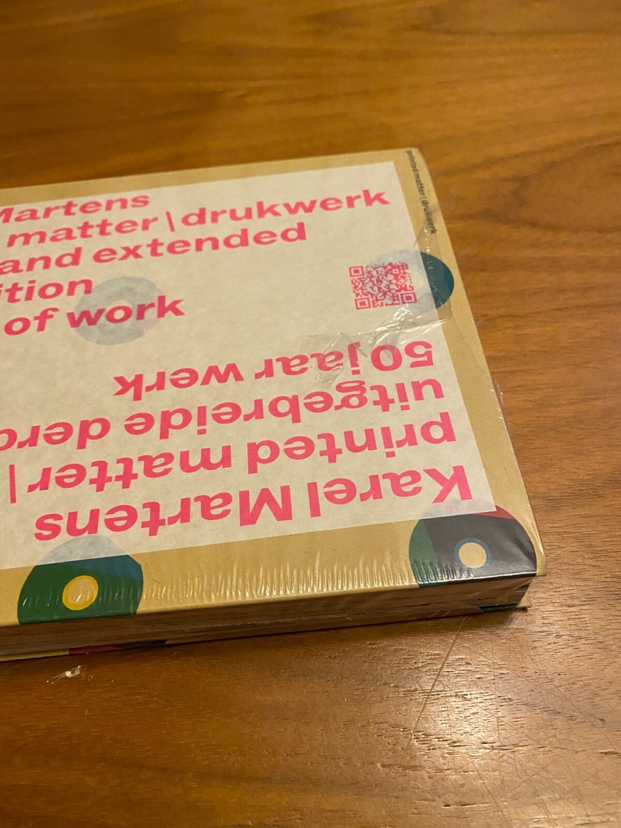 Karel Martens Printed Matter / Drukwerk 3rd Edition 2011