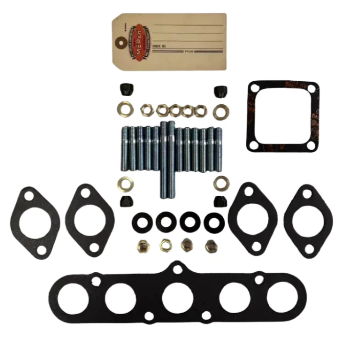 Kit de reconstrucción de herrajes colectores de 6 cilindros para Plymouth Special Deluxe 1949 con juntas Foto 2 de 4