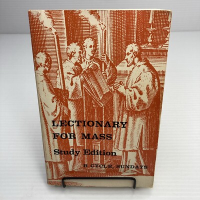 Lectionary for Mass Study Edition B Cycle Sundays 1973 Paperback Catholic
