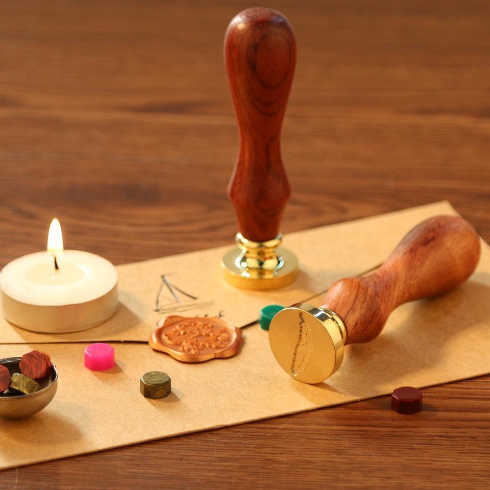 3D Wachssiegel Stempelkopf 25-30mm - Messing Siegel Für Briefe Und Einladungen