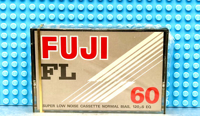 FUJI   FL  60   1977  USA  TYPE I    BLANK CASSETTE TAPE (1) (SEALED)