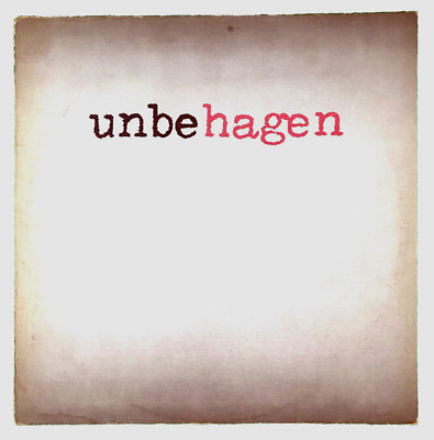 NINA HAGEN ''unbehagen'' LP 1979 EU/NL CBS 8414, Hard Rock, Dub