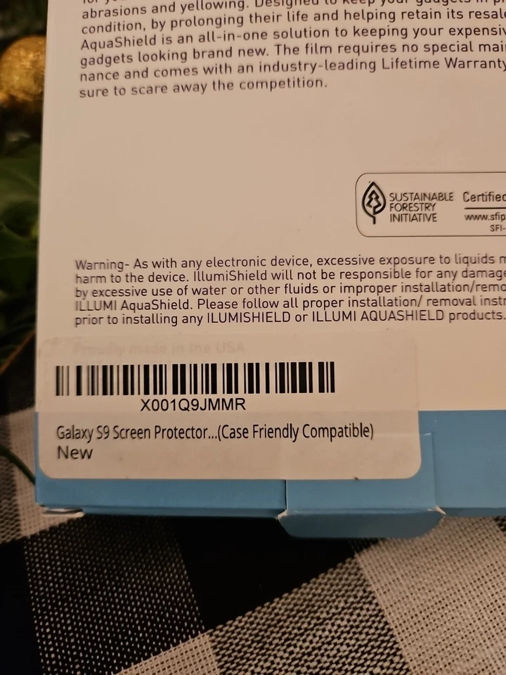 ILLUMIAQUASHIELD Screen Protector Samsung Galaxy S9 - Case Friendly x2 Foto 3 de 3