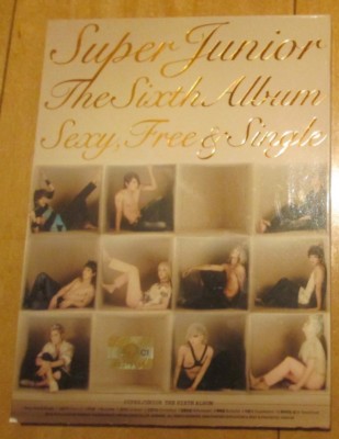 SUPER JUNIOR Sexy, Free & Single CD 6th album KPOP | eBay