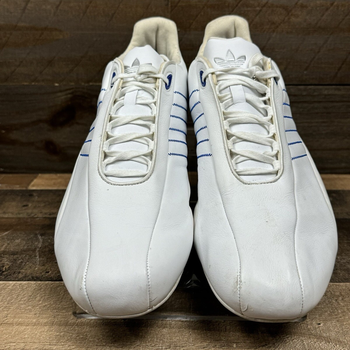 Clean Adidas Porsche Design S2 White Leather Sneakers Size US 13