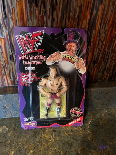 NEW WWF JUST TOYS BEND-EMS DROZ - NEW - NIP...