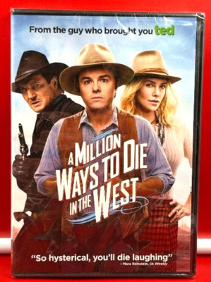 2014 DVD A Million Ways To Die In the West Universal Studios New SEALED