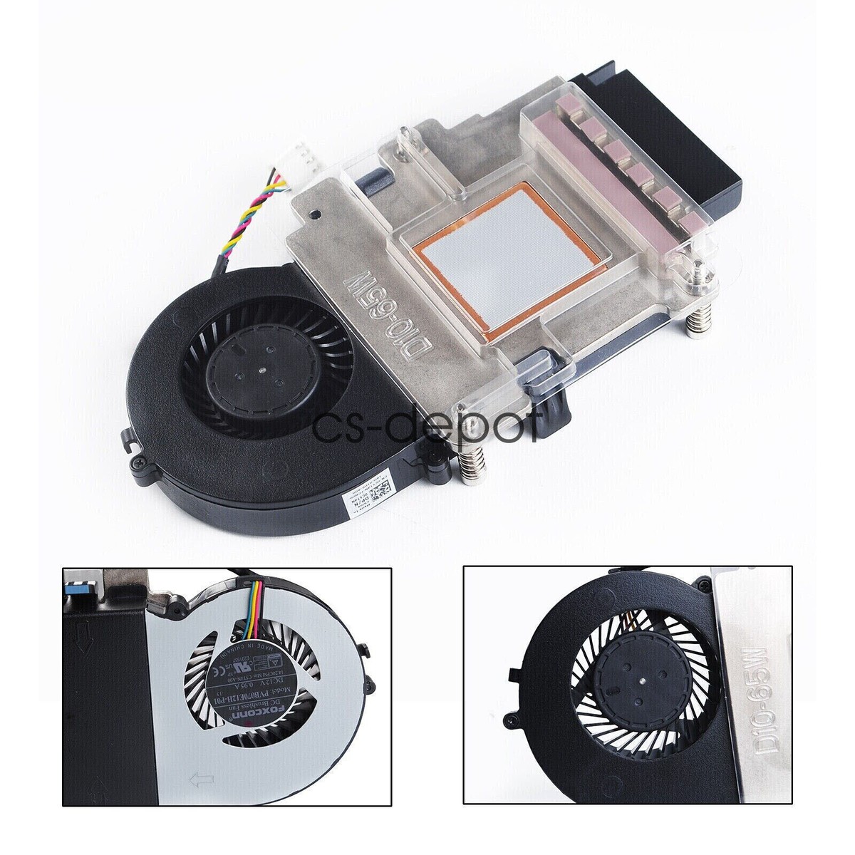 【ジャンク・部品取り用】i5 1130g7 Ryzen7 4800H NEW Heatsink 8V5K1 For Dell Optiplex 3080 5080 7080 Cooling Cooler