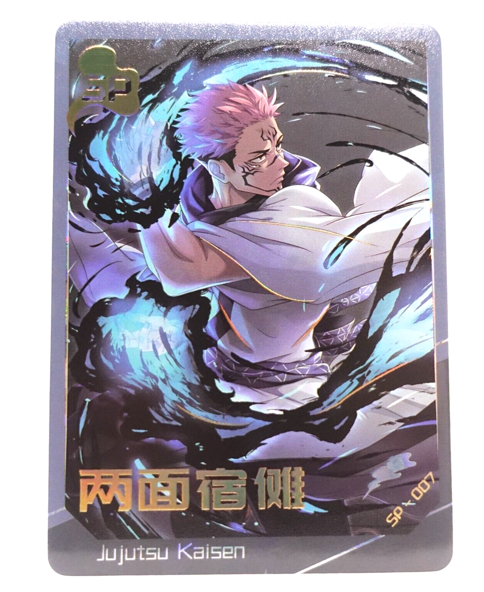 Jujutsu Kaisen Sukuna Ryomen SP-007 Rare Anime Collectible Trading Card Jujutsu Kaisen Sukuna Ryomen SP-007 Rare Anime Collectible Trading Card