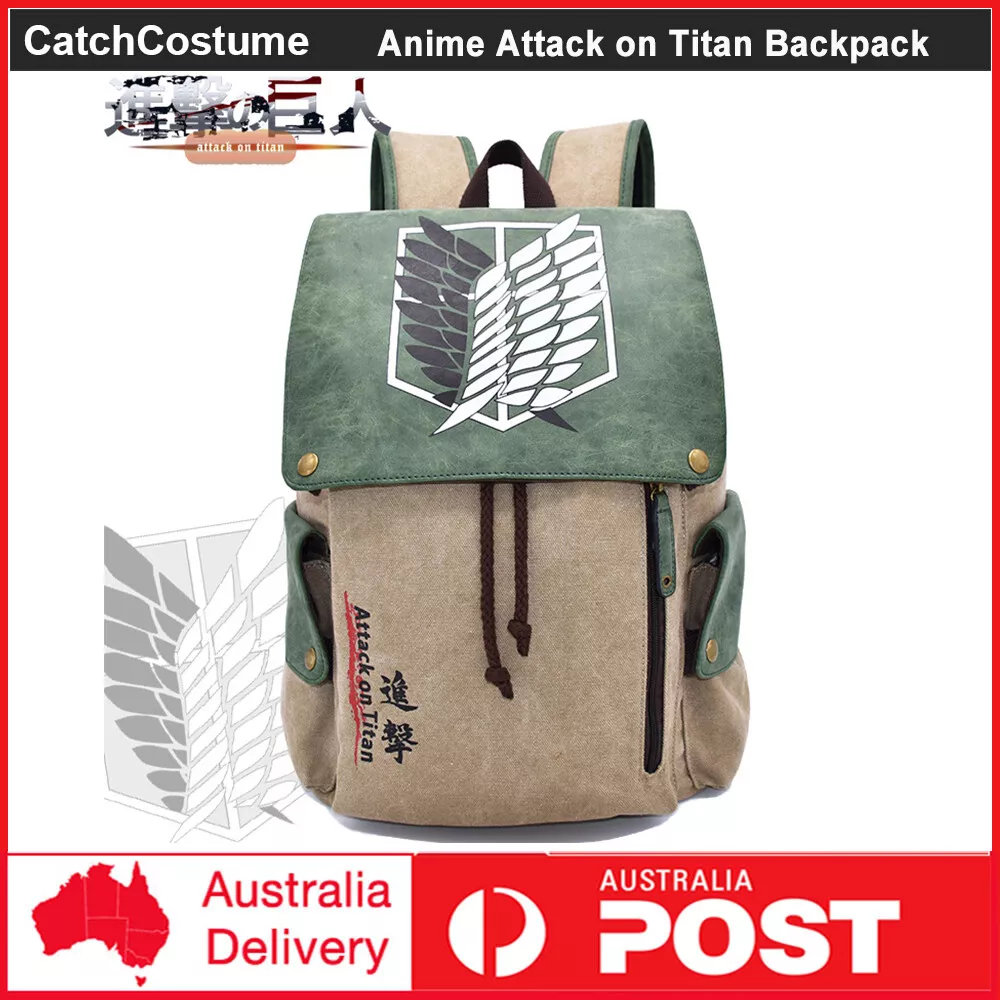 Attack on Titan Anime Laptop Backpack for Students Unisex in Kosovo at 56 Rating 5